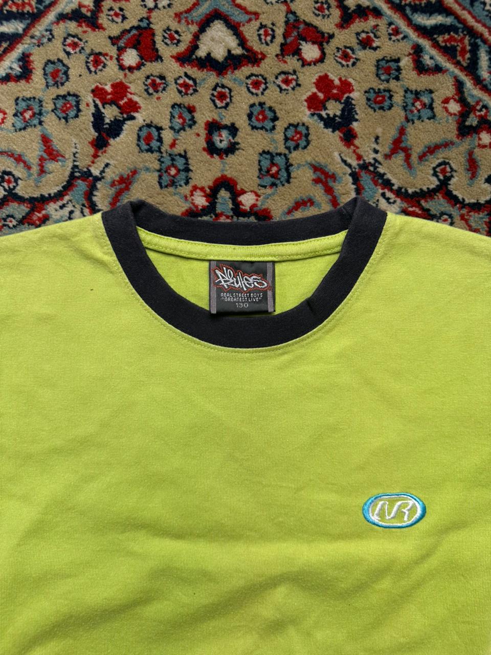 No Rules Neon Lime Green Graphic WOMENTEE - M