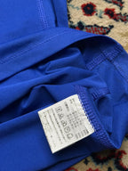 Adidas Techfit Fitted Climalite Royal Blue Athletic WOMEN TEE - S