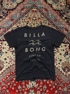 Billabong Surf Co. Graphic Black WOMEN TEE - M