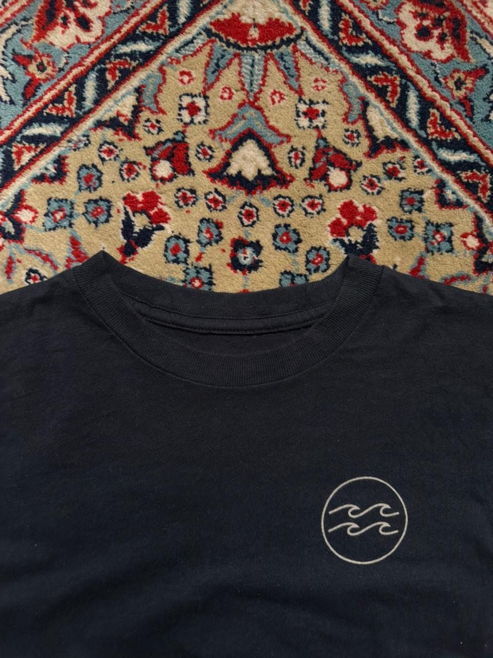 Billabong Surf Co. Graphic Black WOMEN TEE - M