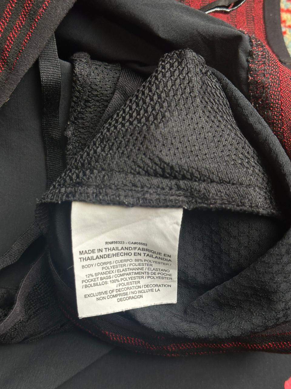 AIR JORDAN BLACK RED JUMPMAN ATHLETIC BASKETBALL SHORTS - 34