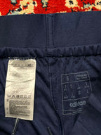 Adidas Navy Blue 3 Stripe Running Athletic Gym Shorts - 28