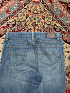 Denver Hayes Straight FIT Blue WashED JEANS - 34