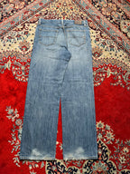 Denver Hayes Straight FIT Blue WashED JEANS - 34