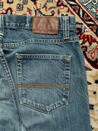 Vintage 90s Tommy Hilfiger Straight FIT Classic Blue WashED JEANS - 34