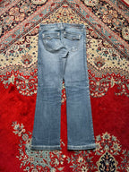 Blue Fire USA Sejour Women's Distressed Bootcut JEANS - 30