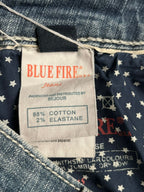 Blue Fire USA Sejour Women's Distressed Bootcut JEANS - 30