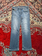 Blue Fire USA Sejour Women's Distressed Bootcut JEANS - 30
