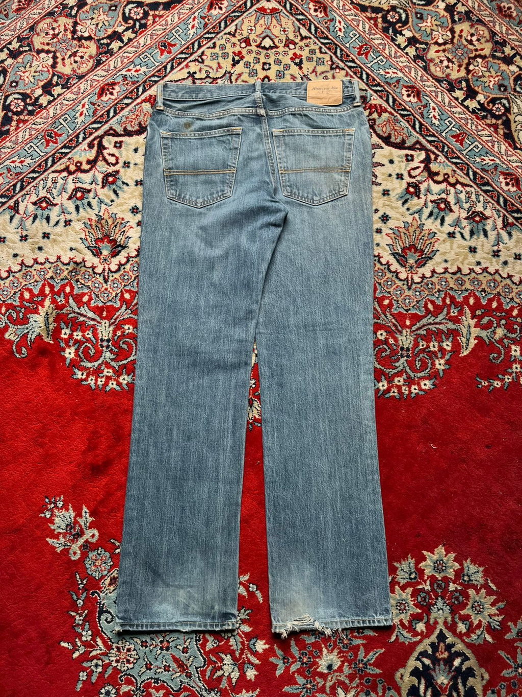 Abercrombie & Fitch Classic Straight FIT Light WashED JEANS - 32