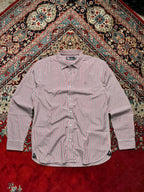 FILA Designed by GINNY H Striped BUTTON DOWN SHIRT - XL