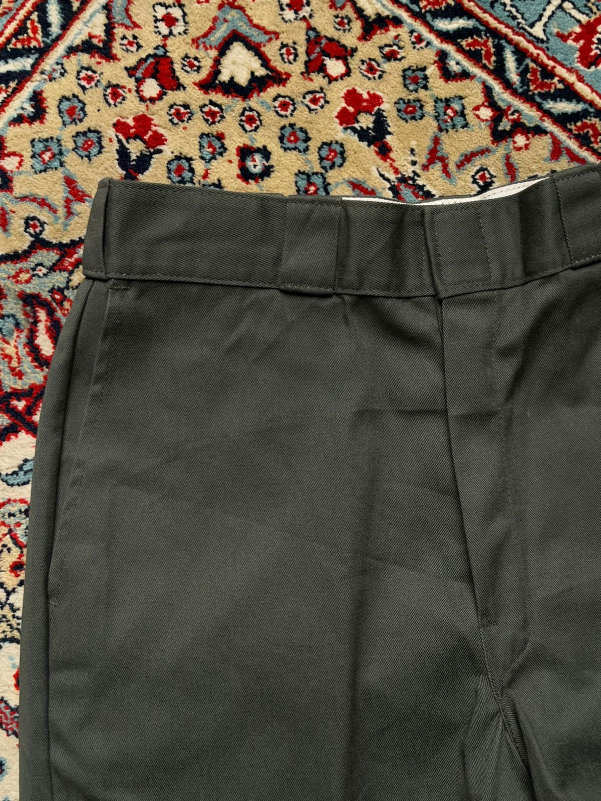 Dickies 874 Original Fit Olive Green Straight Fit PANTS - 32