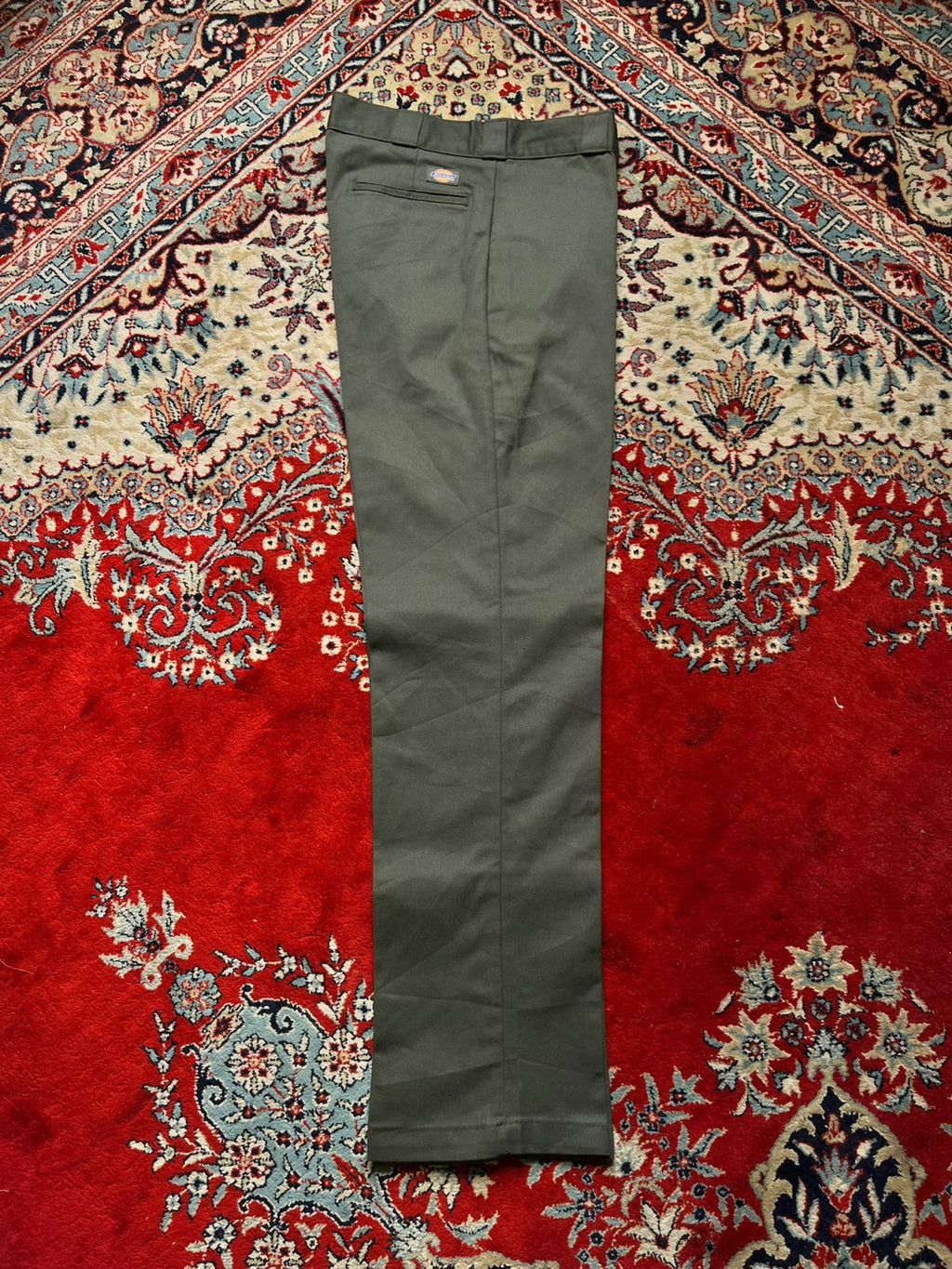 Dickies 874 Original Fit Olive Green Straight Fit PANTS - 32