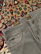 KUHL Crag Series Gray Cotton Structured Relaxed Fit CARGO PANTS - 34