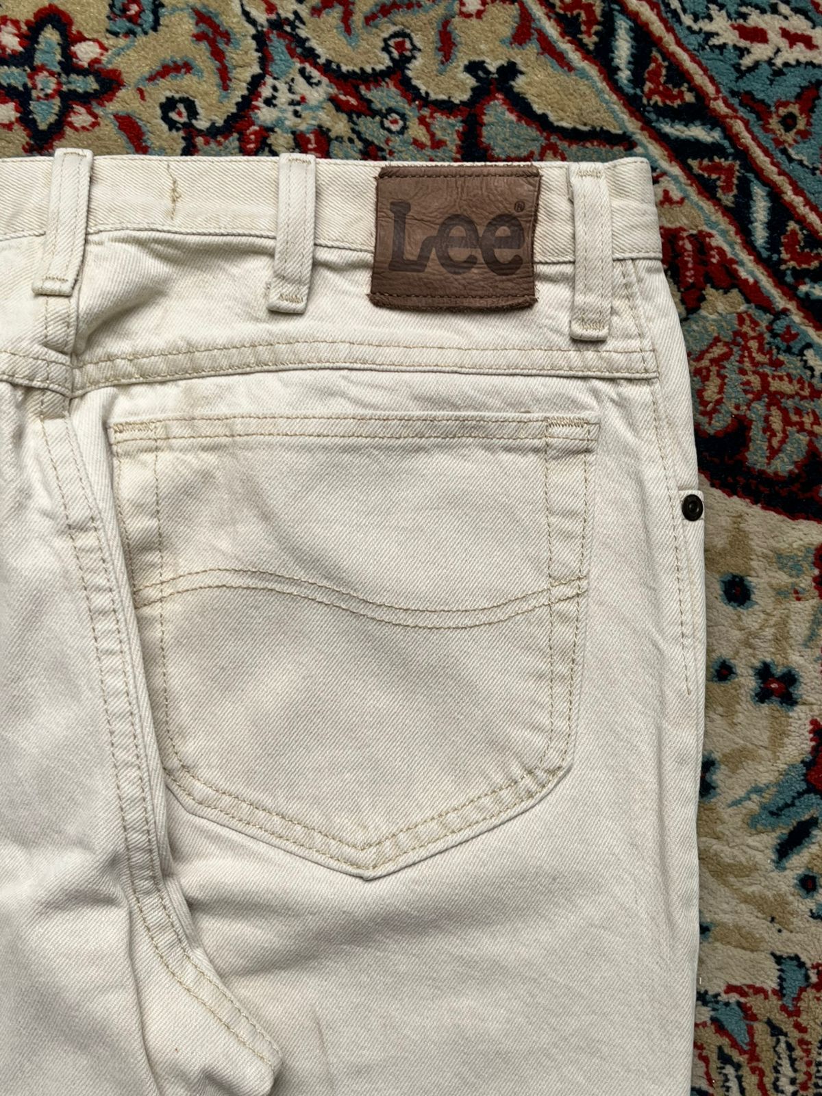 Lee  Straight FIT Beige JEANS - 32