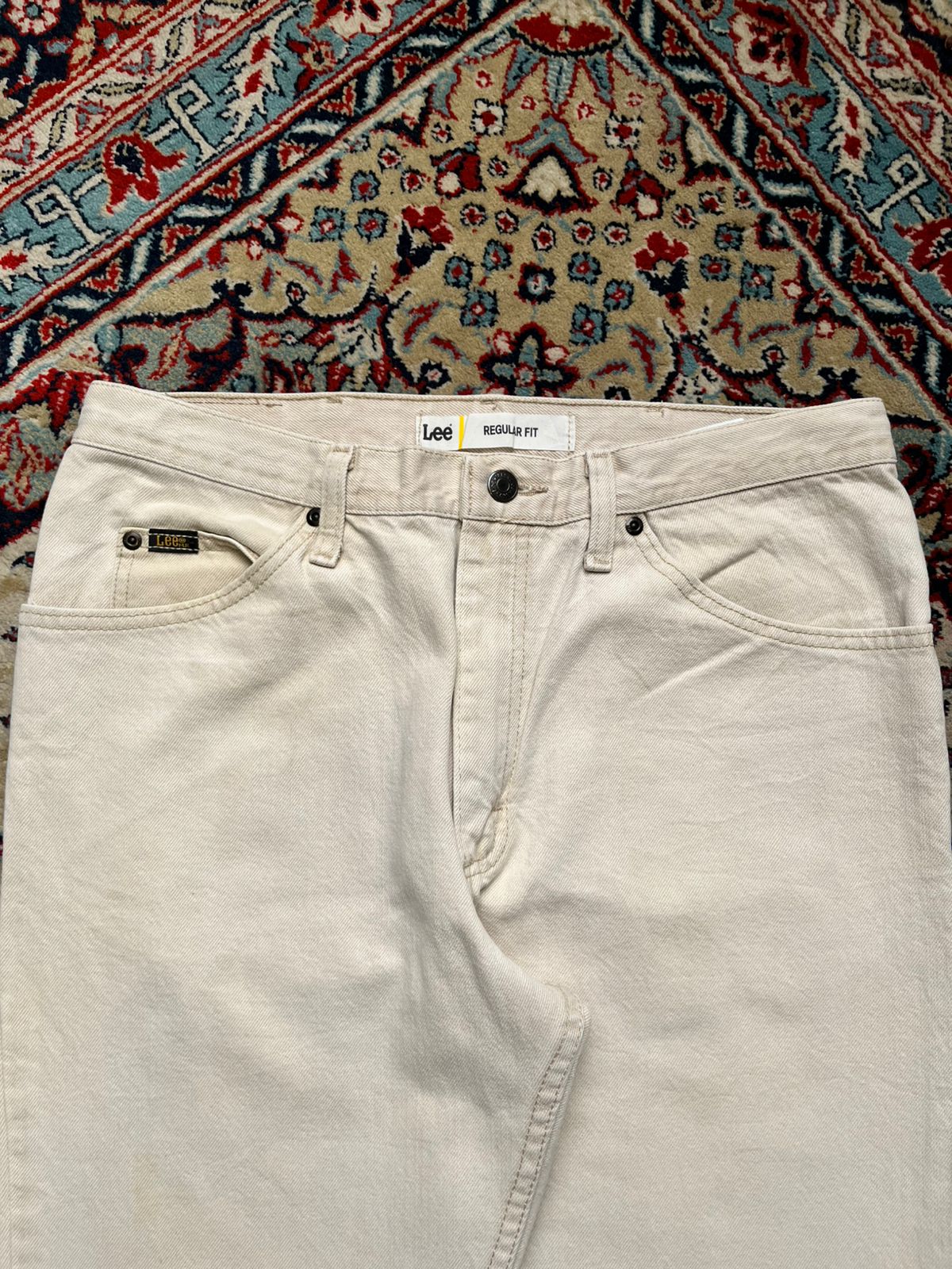 Lee  Straight FIT Beige JEANS - 32