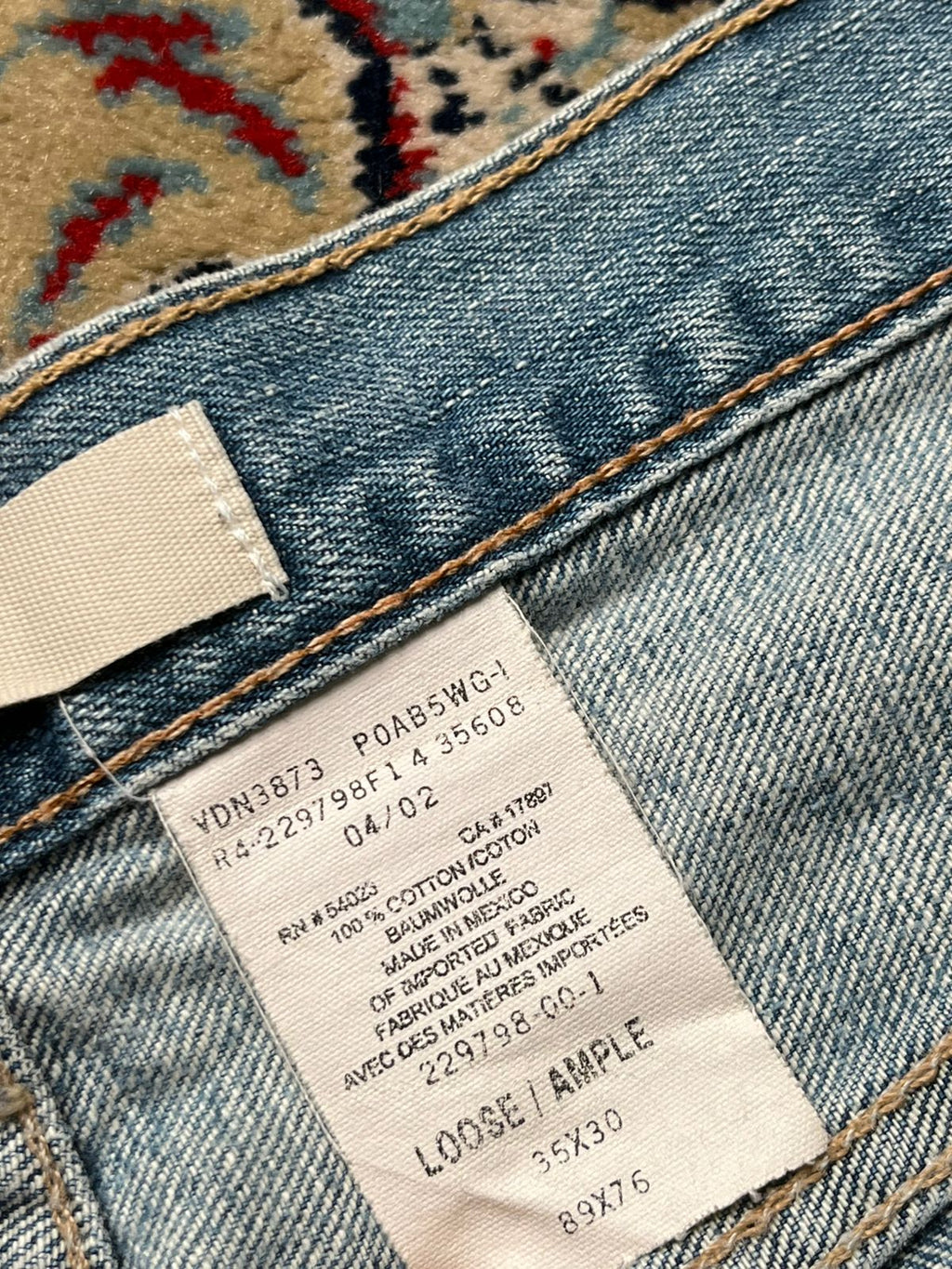 GAP Loose Fit Light WashED JEANS - 34