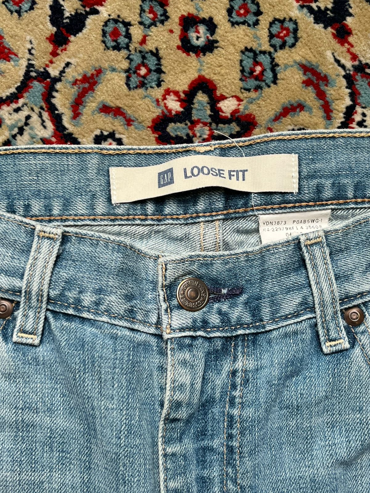 GAP Loose Fit Light WashED JEANS - 34