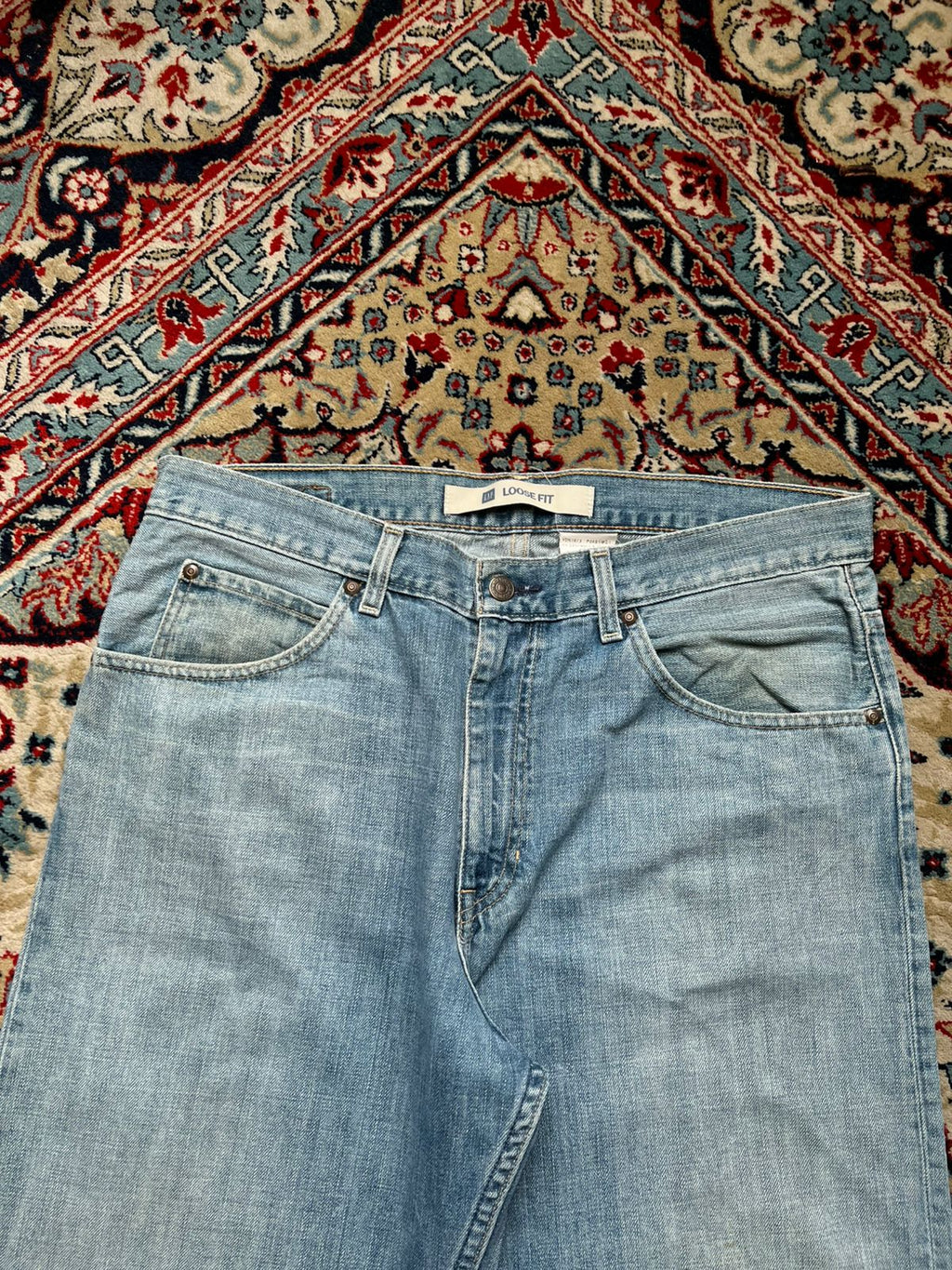 GAP Loose Fit Light WashED JEANS - 34