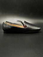 Naturalizer Black Leather Casual Flat Loafer - 38