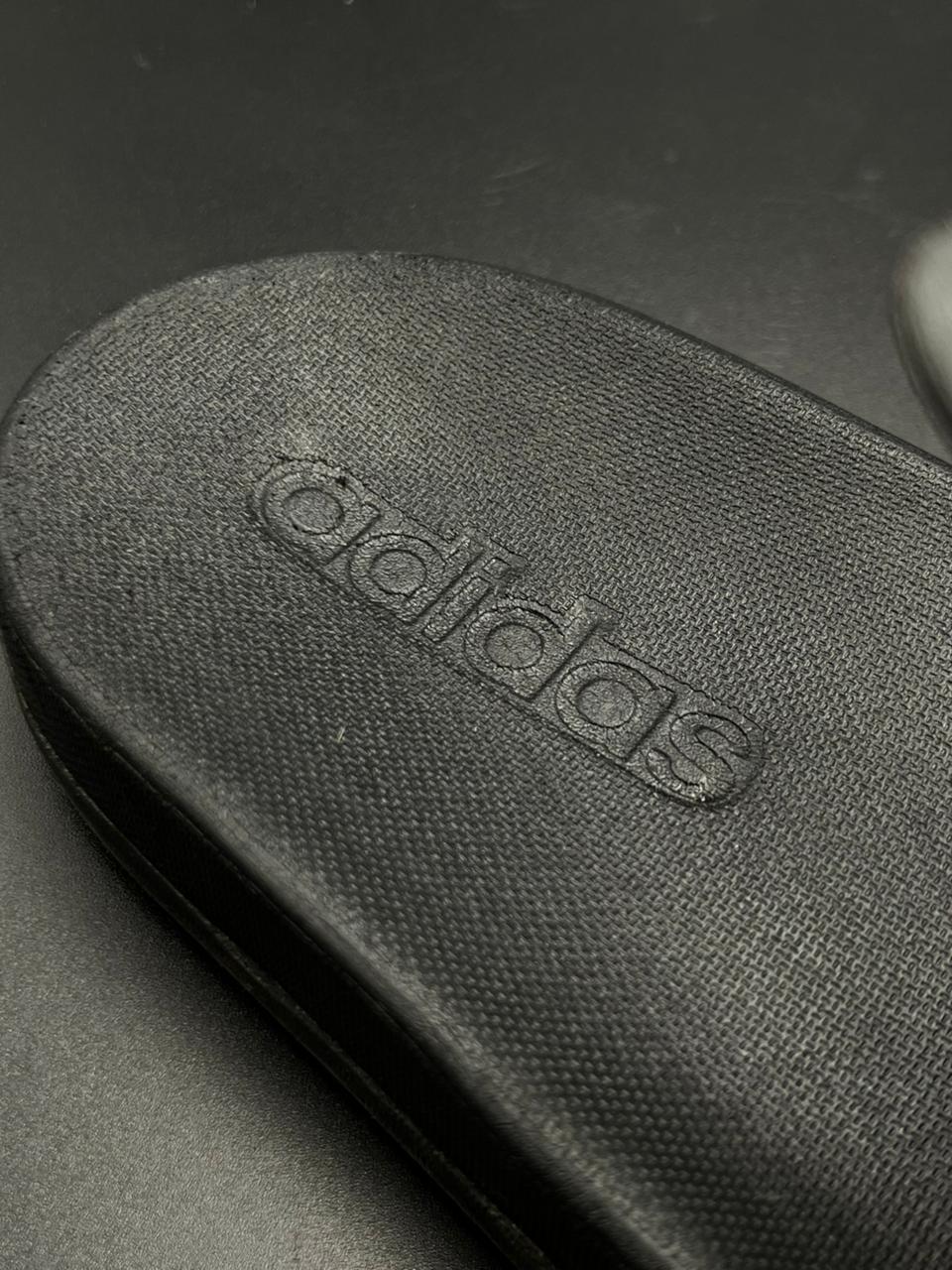 Adidas Adilette Comfort Black White SLIDES - 37