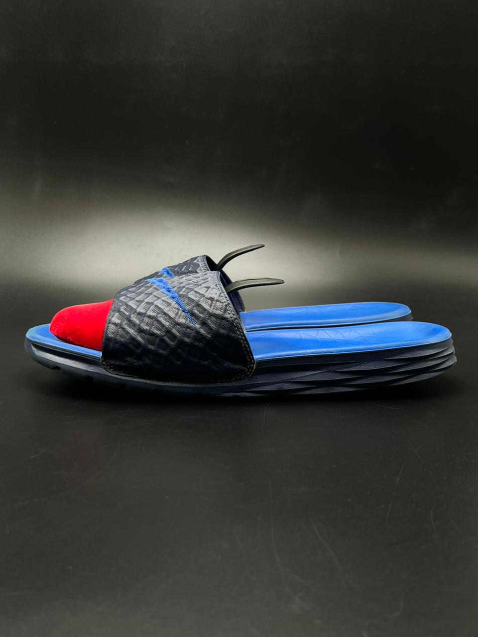 Nike Kawa Blue Navy SLIDES - 44