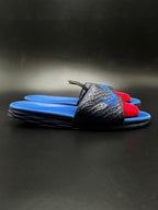 Nike Kawa Blue Navy SLIDES - 44