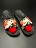 Nike Benassi JDI Floral Print SLIDES - 39