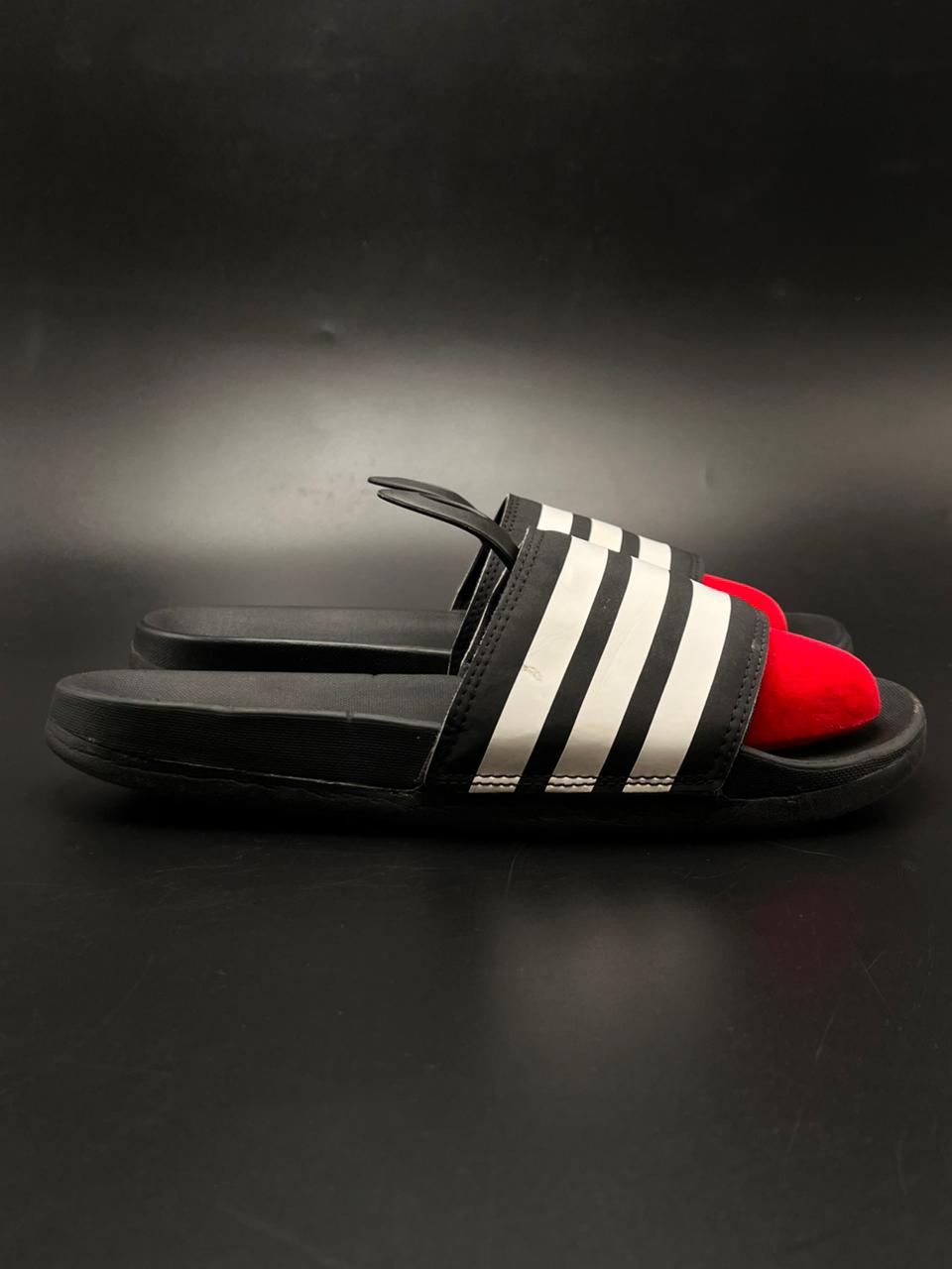 Adidas Adilette Black White SLIDE - 38