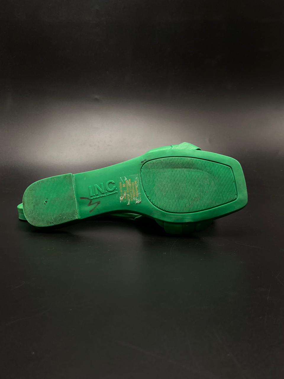 INC. International Concepts Green Braided Strap sandals - 35