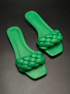 INC. International Concepts Green Braided Strap sandals - 35