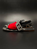 Tory Burch Embroidered Slingback Sandals - 37.5