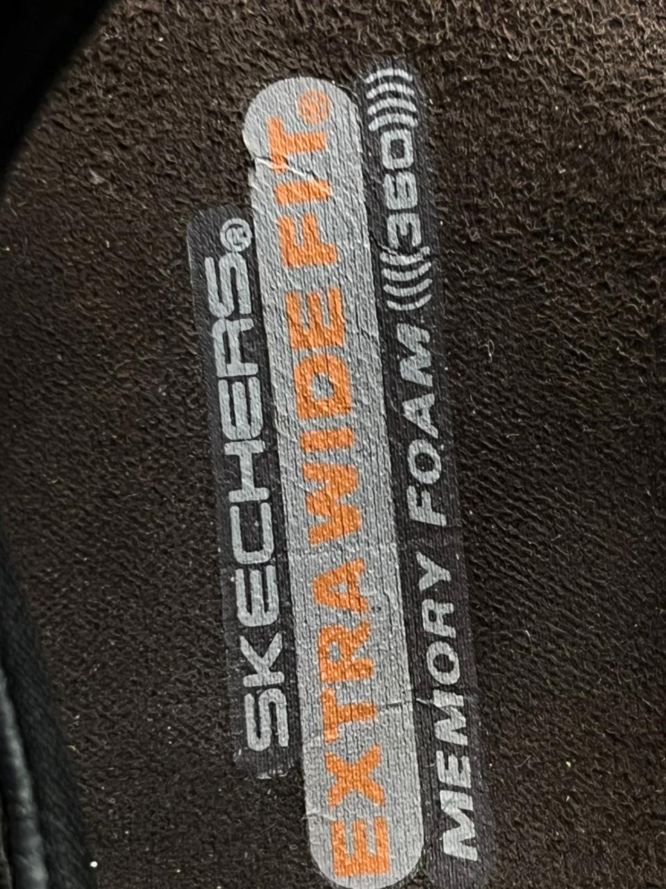 Skechers Louden Brown Extra Wide Fit Memory Foam Sandals - 43
