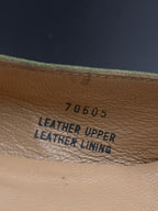 J.Crew Olive Green Suede Velvet Trim Pointed Toe - 39