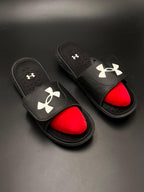 Under Armour Ignite VI Black White Slides - 44