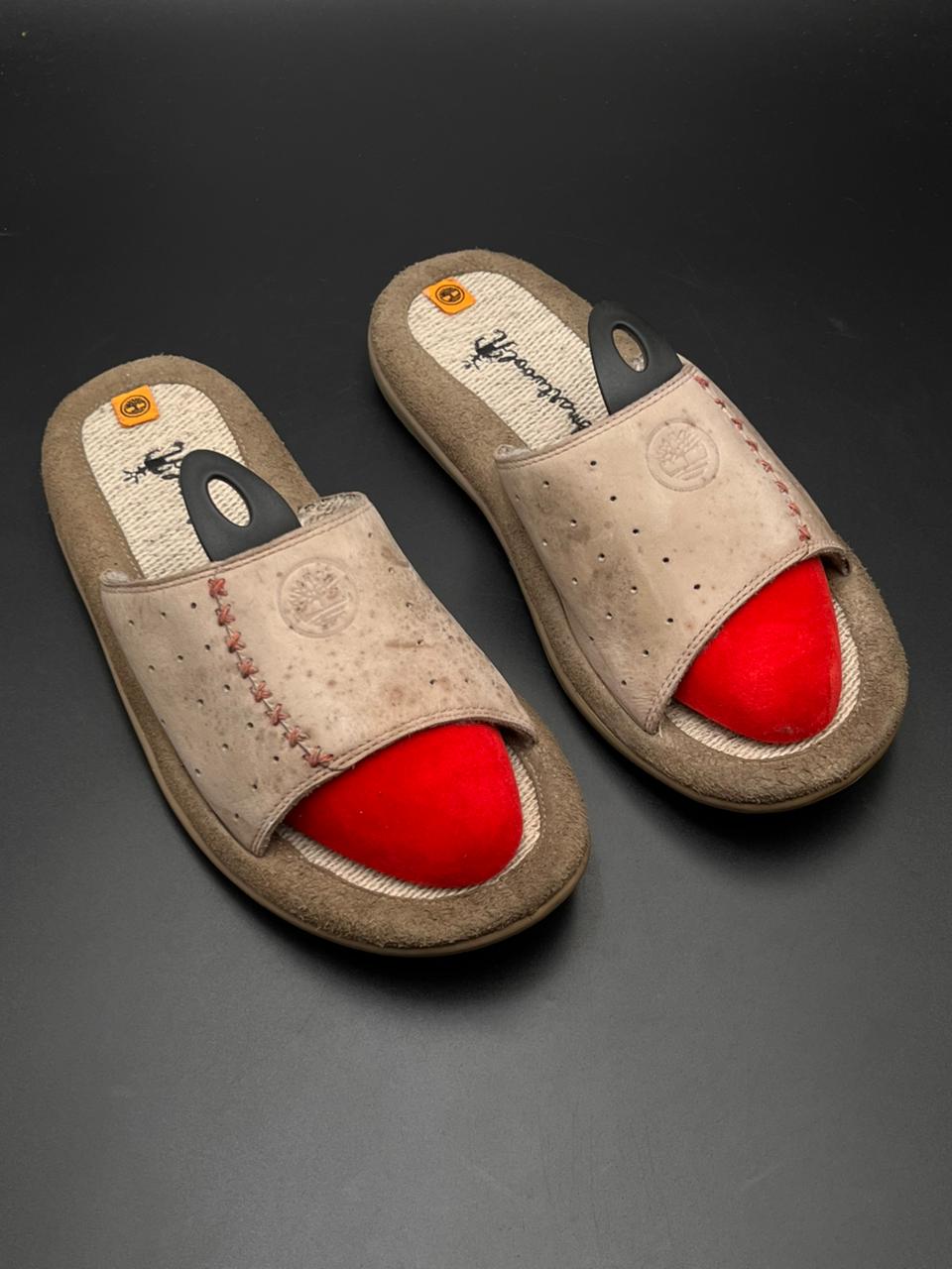 Timberland x Smartwool Leather Mule Slides - 40