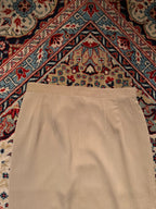 Vintage Hirota Japan Beige Textured Maxi Skirt - 28