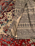 Vintage Chronical Floral Tapestry Skirt - 25