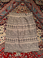Vintage Chronical Floral Tapestry Skirt - 25