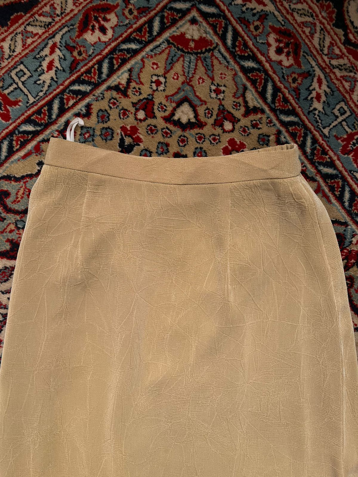 Vintage JWCA Tan Textured Woven Skirt - 24