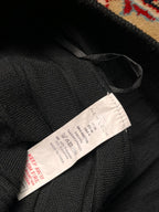 New Look Black Pleated Knit Mini Skirt - 26