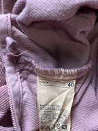 Sisley Pink Corduroy Maxi Skirt - 28