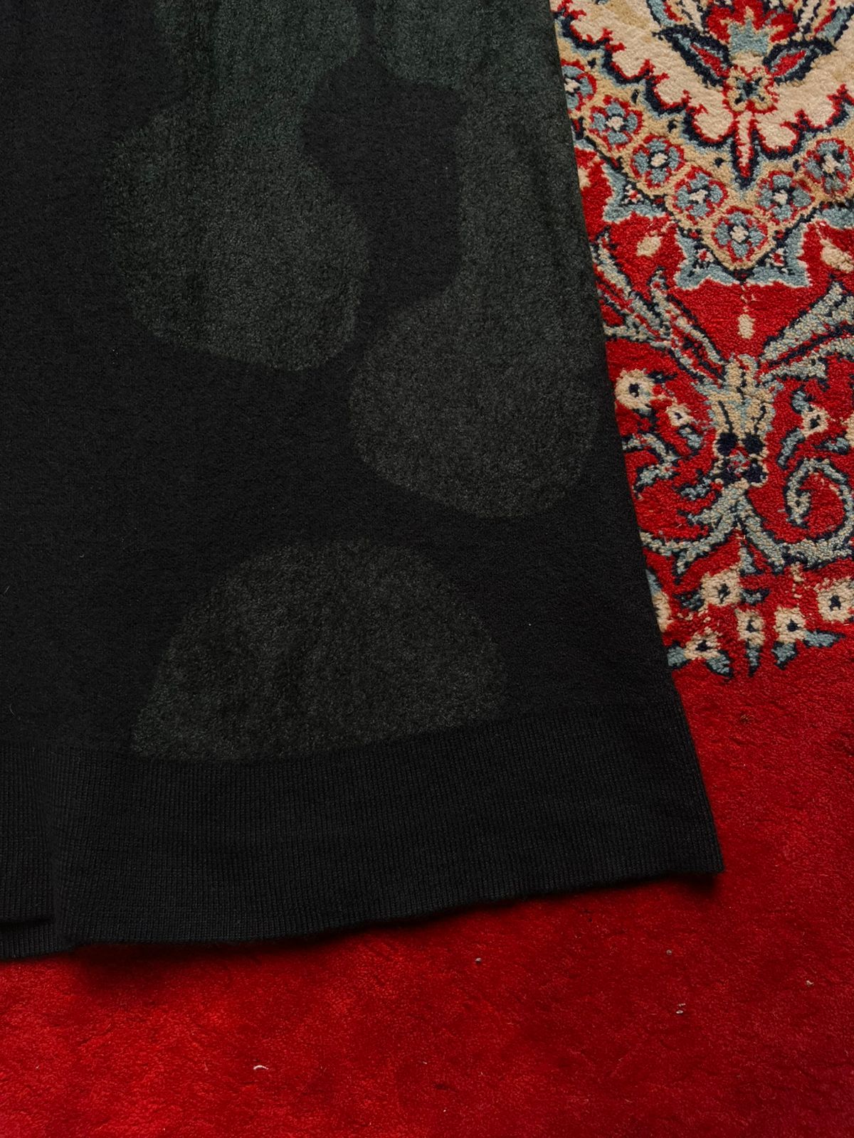 COS Wool Blend Abstract Intarsia Knit Skirt - 28