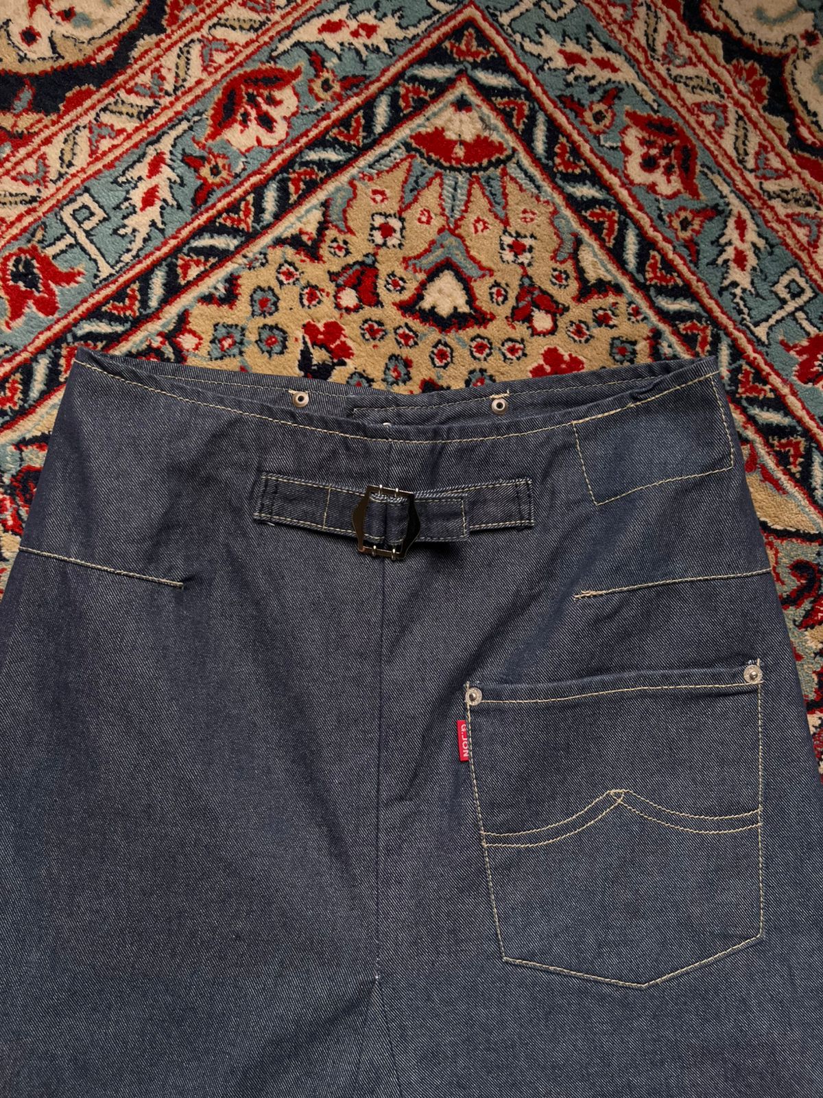 G.JON Jeans The Industrial Denim Dark WashED Skirt - 26