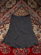 Aylesbury Navy Blue Polka Dot Skirt - 28