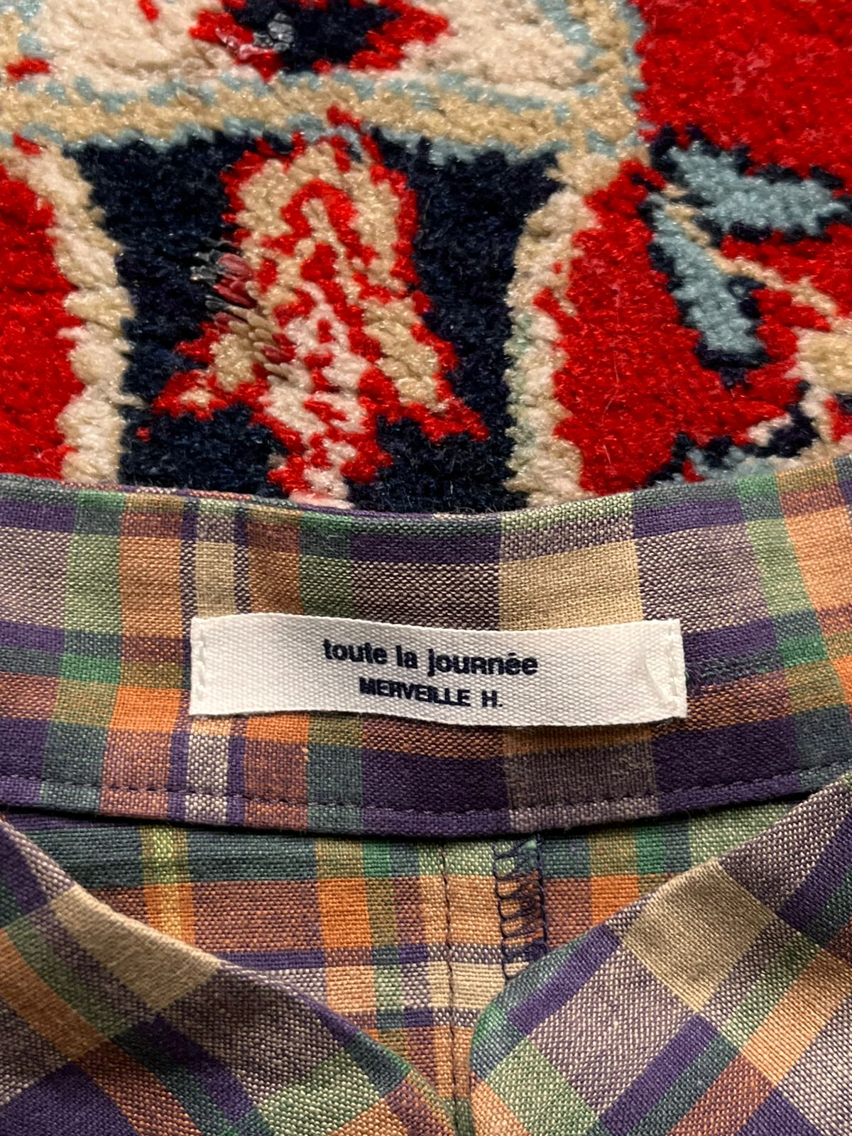 Toute La Journée Merveille H. Plaid Shirt - M