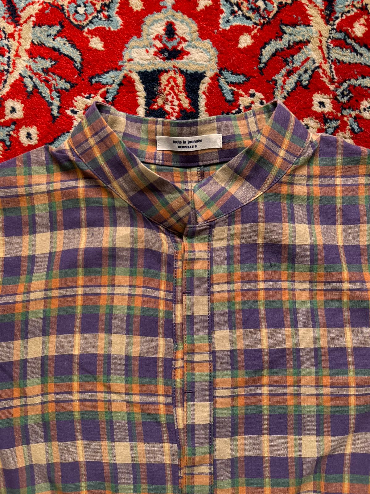 Toute La Journée Merveille H. Plaid Shirt - M
