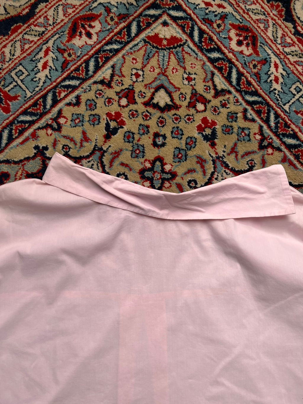 MOHITO Womens Inverted Oversized Pink Blouse Shirt - L