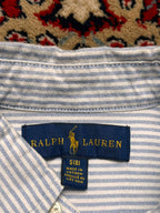 Ralph Lauren Striped Oxford Button Down Shirt - Xs