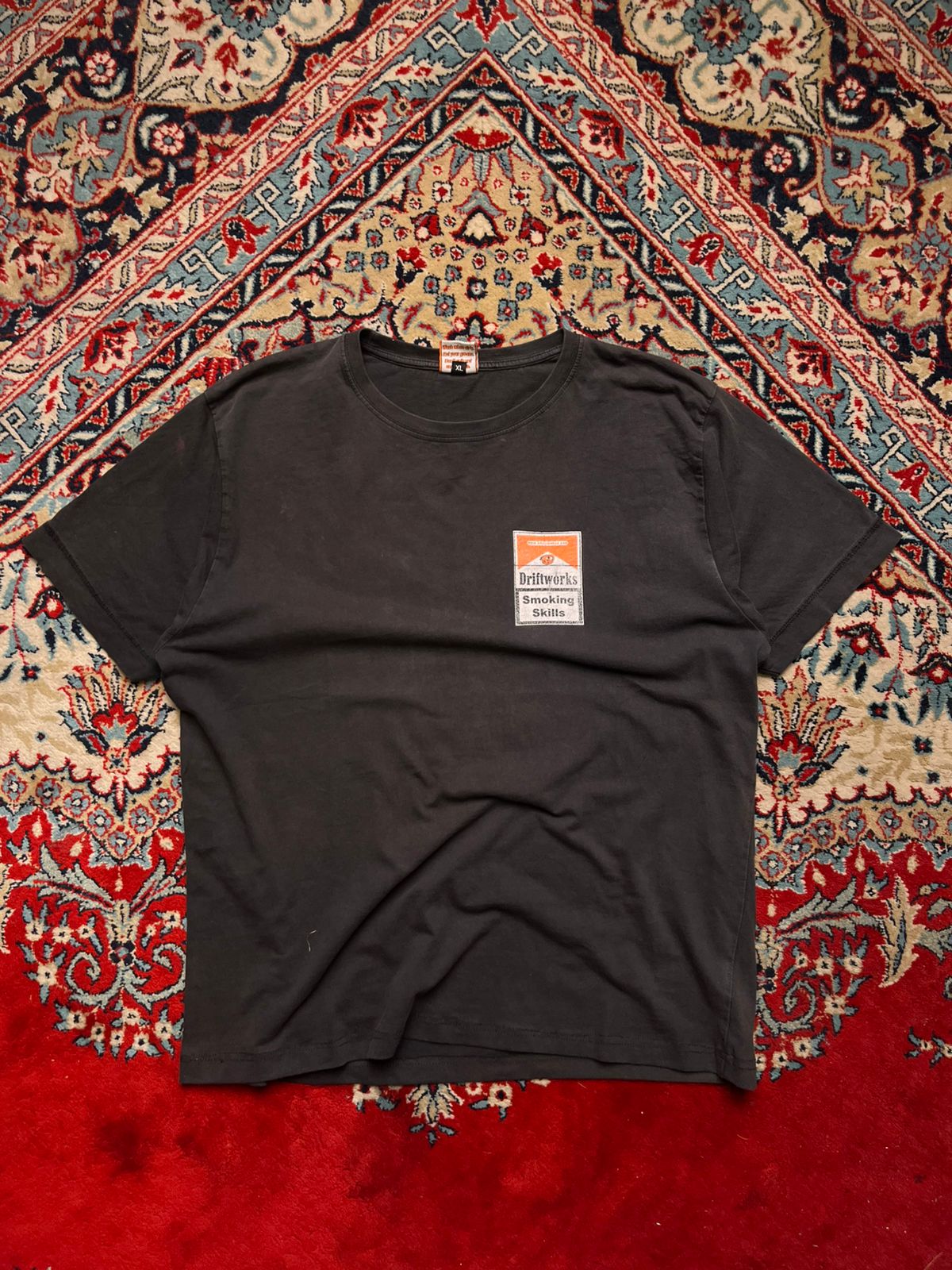 Driftworks Smoking Skills Marlboro Parody Graphic tee - L