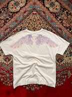 BOY London Eagle Logo White Wing Graphic Print tee - M